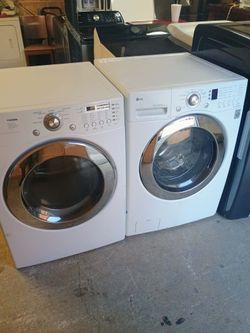 Lg Tromm Washer And Dryer Set