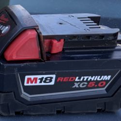 Milwaukee M18 5.0 Battery