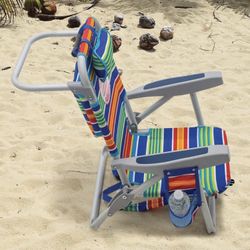 Tommy Bahama Kids Backpack Beach Chair Lounge 5 Position Portable