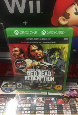 Red Dead Redemption Game of The Year xbox 360/ xbox one semi novo