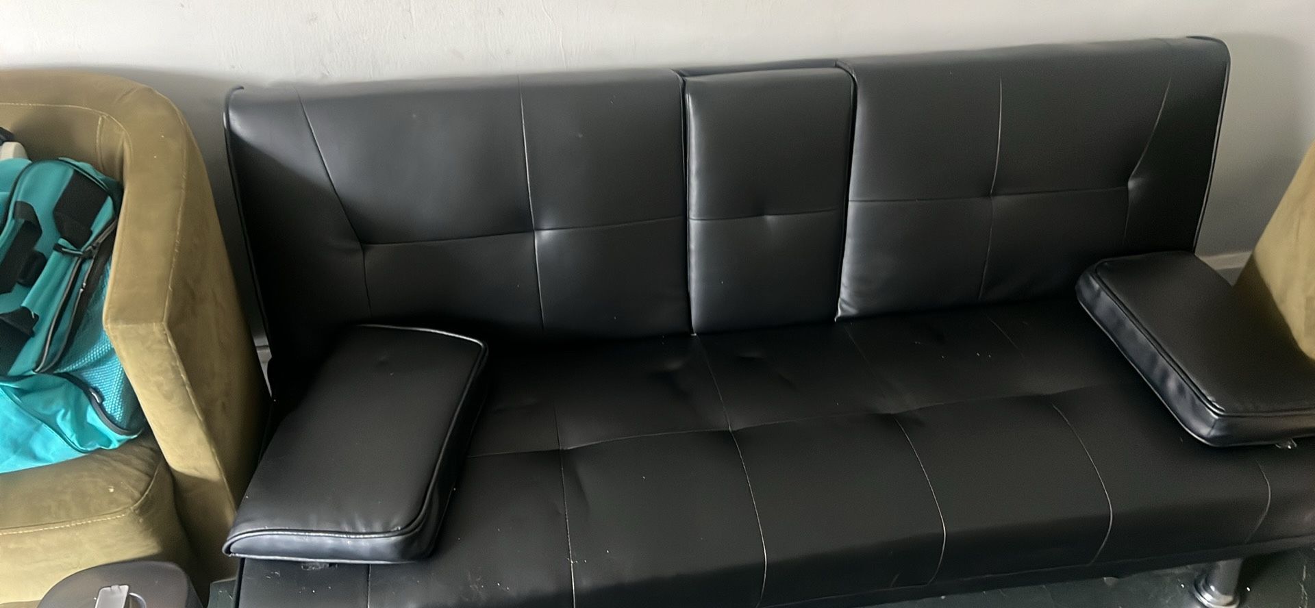 Leather Futon
