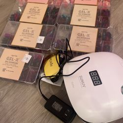 GelX Tips And UV LED Lamps