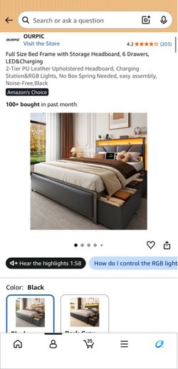 Size full bed frame