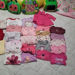 6-9month Baby Girl GENTLY Used  Clothing