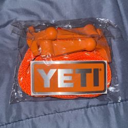 Orange YETI Cooler Ropes 