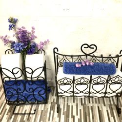 Beautiful Wrought Iron Decorative Accent Pieces ... 2 Items... Check Out My Other Offers