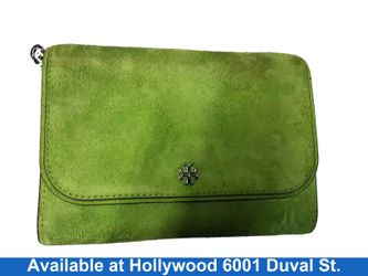 Tory Burch None Seen Green Purse / Handbag