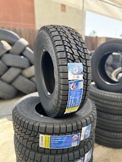31x10.50R15 Lion Sport All Terrain 4 Llantas nuevas Instaladas y balanceadas