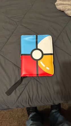 Pokémon binder and cards