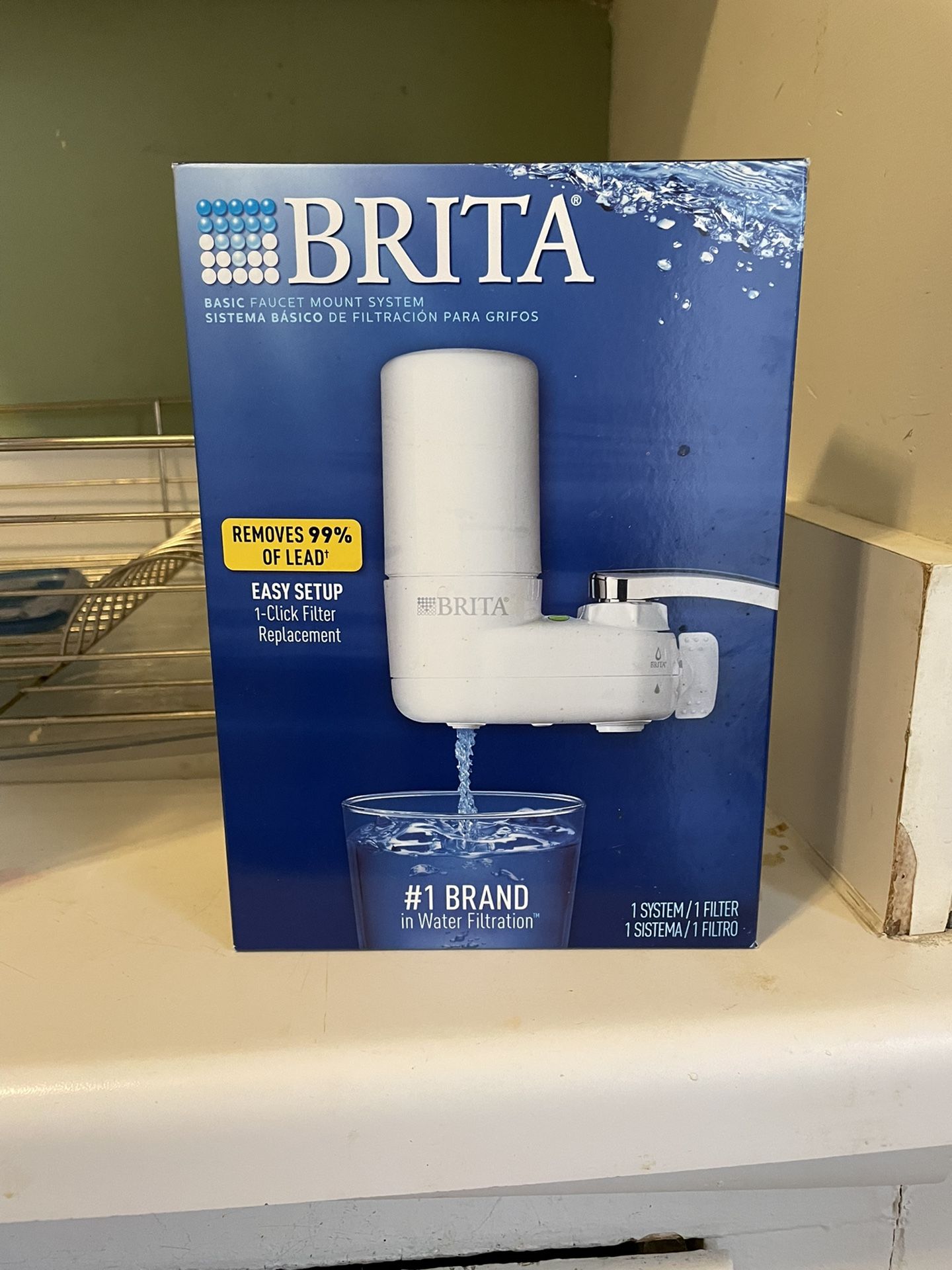 Brita Faucet Water Filteration 