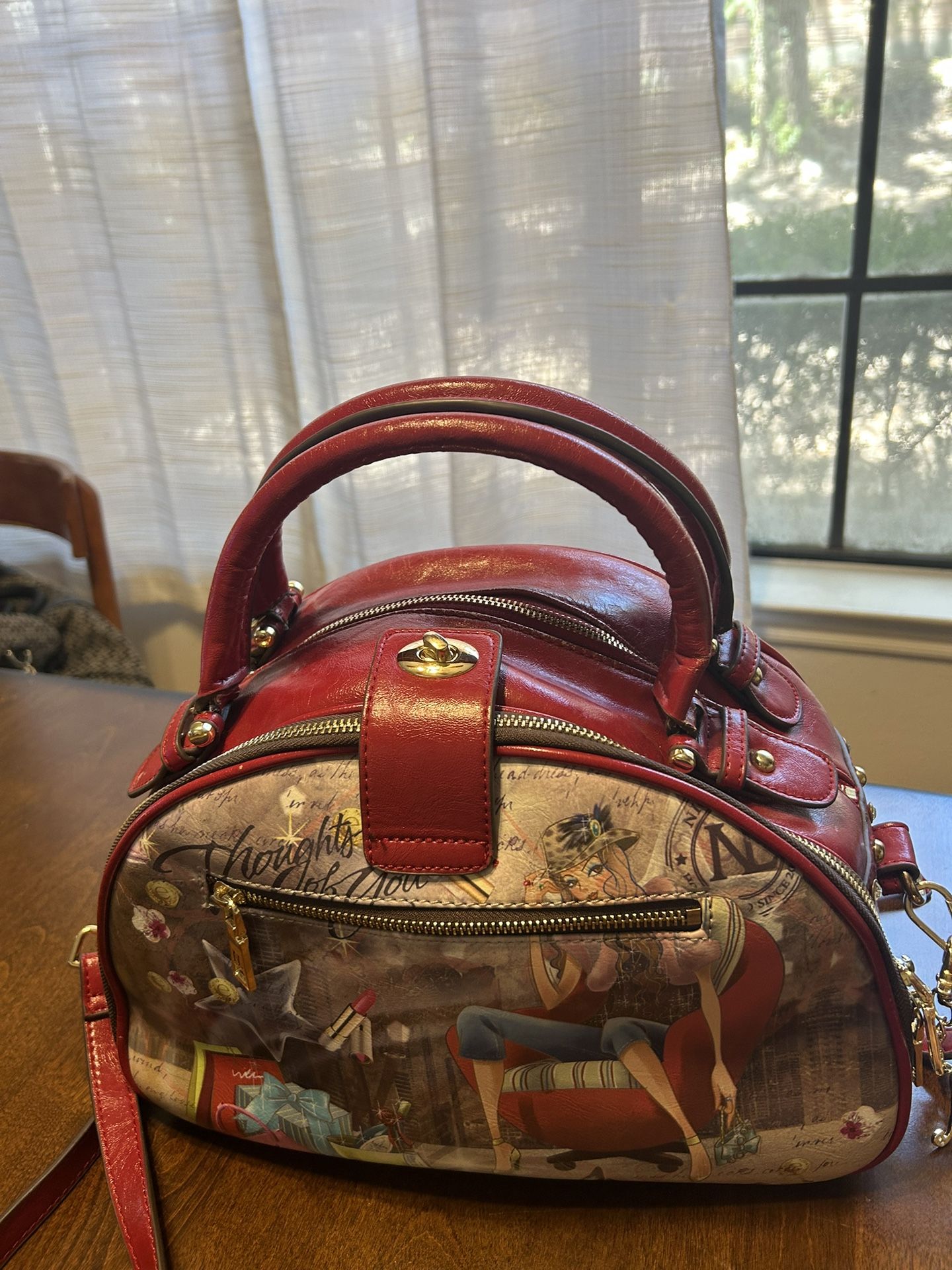 Nicole Lee Leather Collection Purse