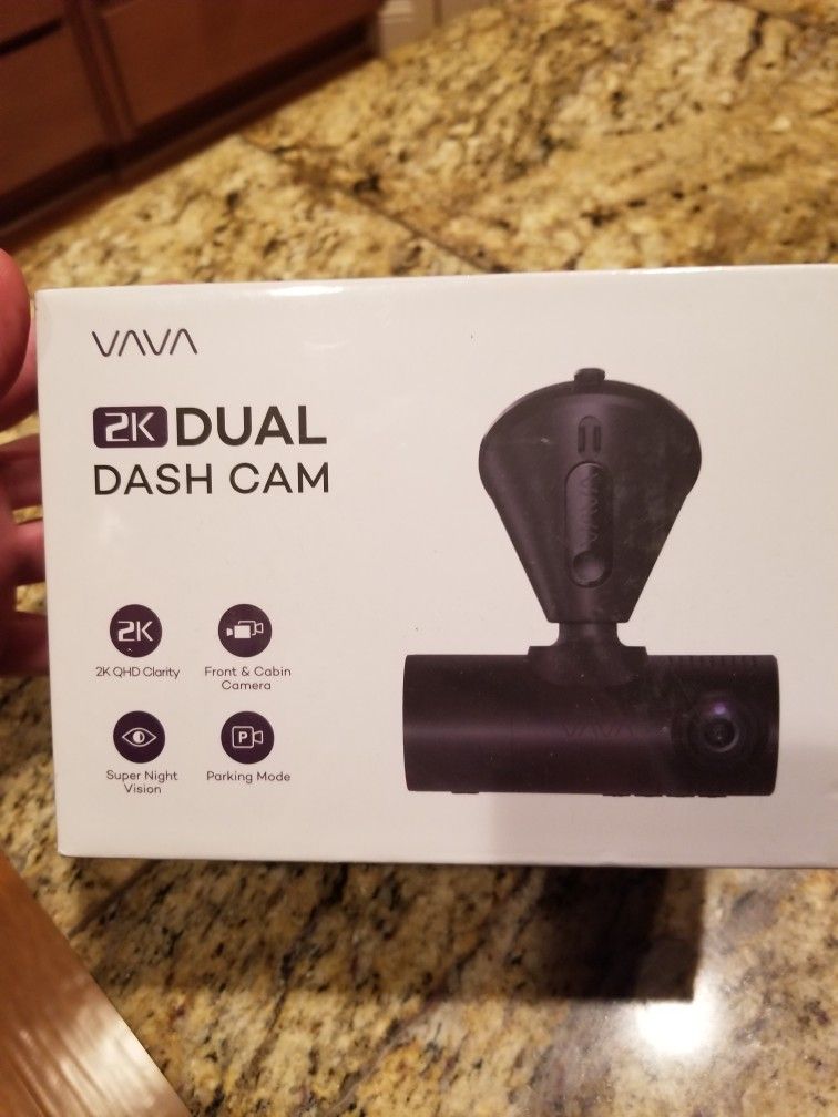 Dual Dash Cam 2K Front and 1080P Cabin or 2.5K Single Front Car