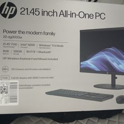 Hp 21.45 Inch All In One 22-dg0033w