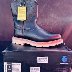 SUREWAY STEEL TOE WORK BOOTS