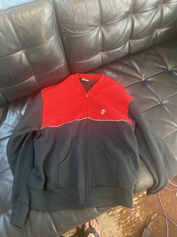 Vintage 90’s Grey Tag Zip Up Crewmeck Sweatshirt Bred Sportswear Rare USA Size XL