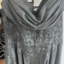 Black Lacey Prom Dress