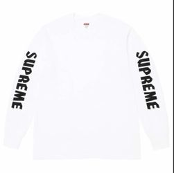 Size Large - Supreme Spitfire Bighead L/S Tee White : SS26 *BRAND NEW*