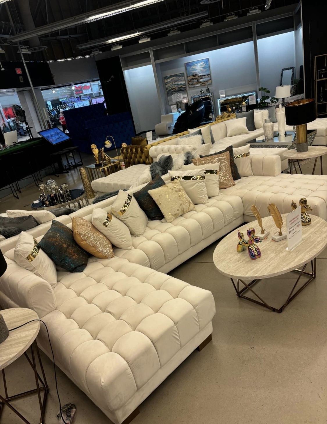 Modern Living Room Set In Payments