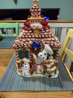 Christmas Pill Pillsberry Doughboy Cookie Jar