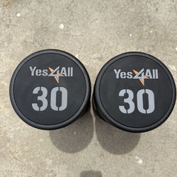 30lb Dumbbell Set . 
