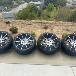Wheels With Tires 