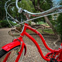 26” Red Schwinn Bike 