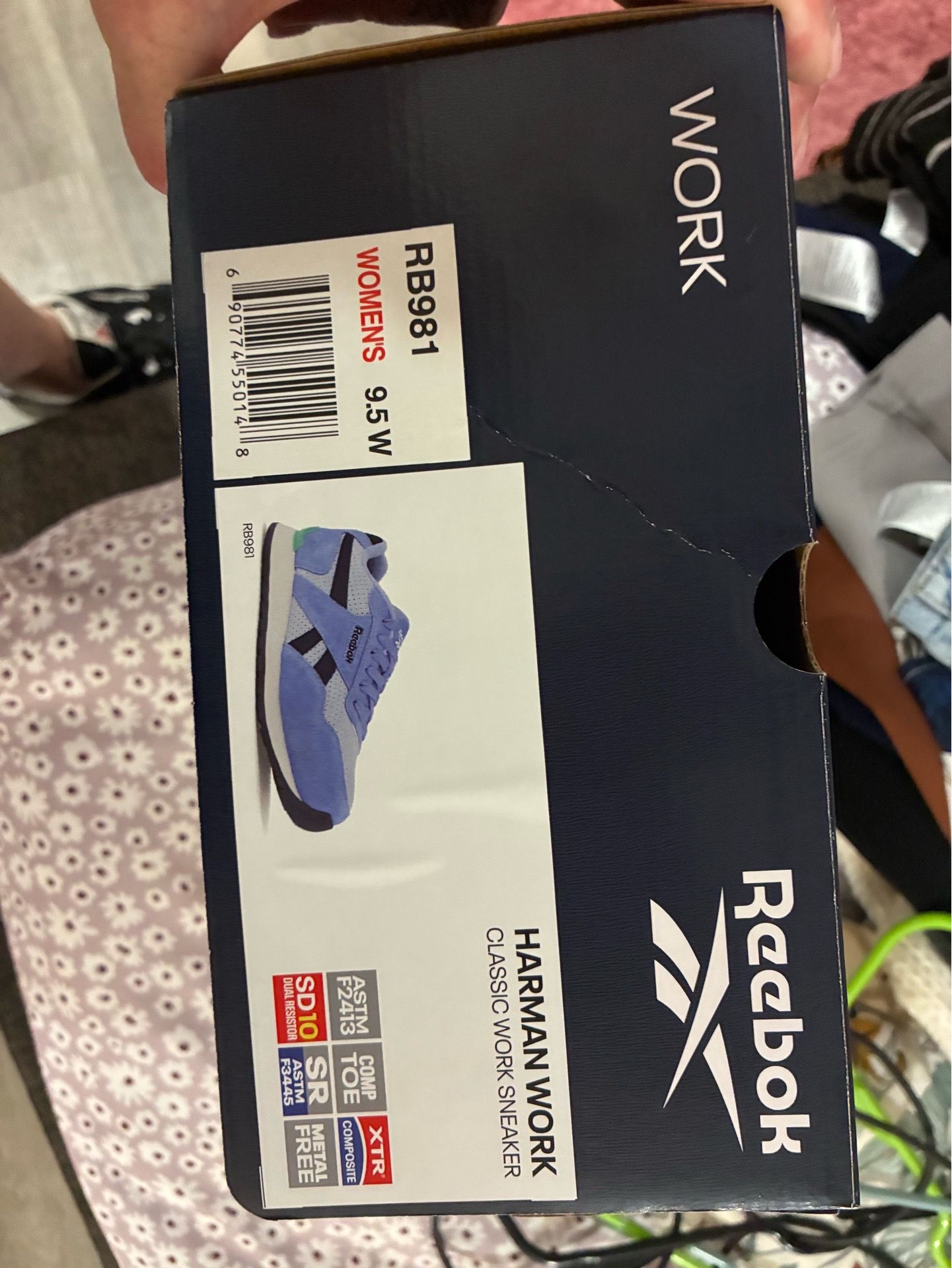 Brand new Reebok work shoes