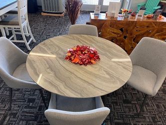 5 PIECE DINING TABLE SET - WE DELIVER 