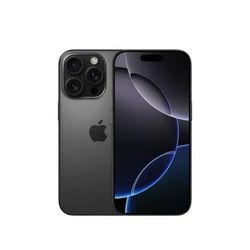 iPhone 16 Pro, Black Titanium, 256GB