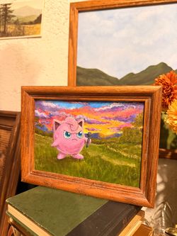 Jigglypuff's Encore Original Acrylic Painting