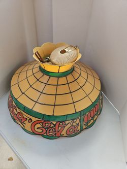 Vintage Coca-Cola Lamp