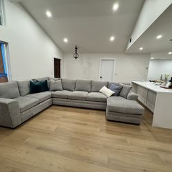  Luxury Sectional Couch – Paid $5,000+ – Selling $2,300 OBO – Excellent Condition 