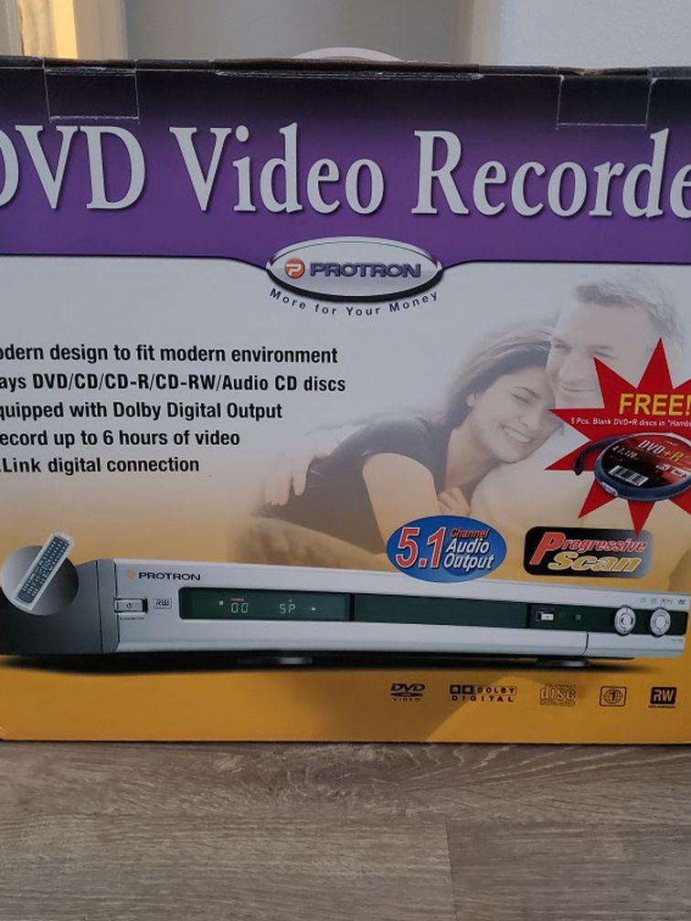 DVD Video Recorder Model PD-DVR100 (New Open Box)