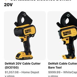 DeWalt 20V Bandsaw + Cable Cutter XR – Heavy Duty Electrician Tools