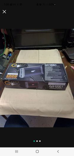 Oz Vector Series 1200watt D Class Amp