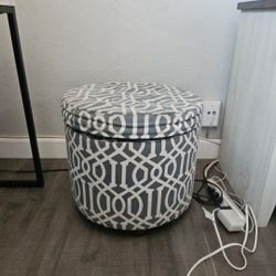 Small Ottoman With Storage