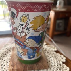 2018 Viacom International Inc. 90s Nickelodeon Characters Coffee Cup