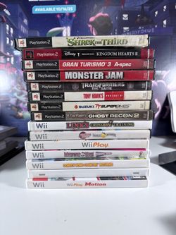 36 PS1 / PS2/ WII / / PSP /XBOX / PS4