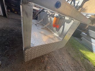 Diesel aluminum transfer tank about 80 gallons