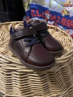 Toddler Brown Dressy Shoes Size 6c 