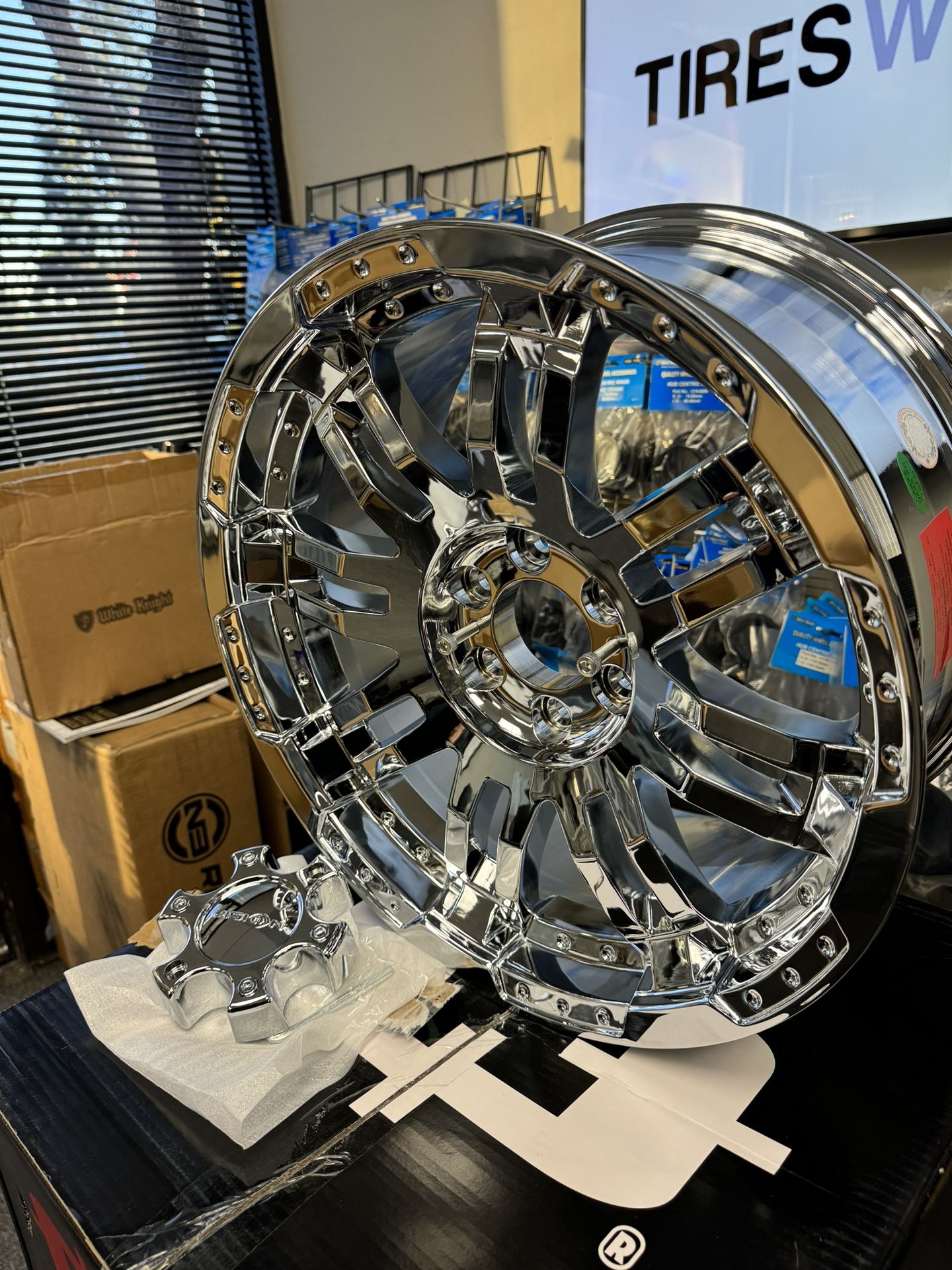 Vision 375 Warrior Chrome 17x8 5 Offset 18 Bolt Pattern 6x114 3 Fits vision-375-warrior-chrome-17x8-5-offset-18-bolt-pattern-6x114-3-fits