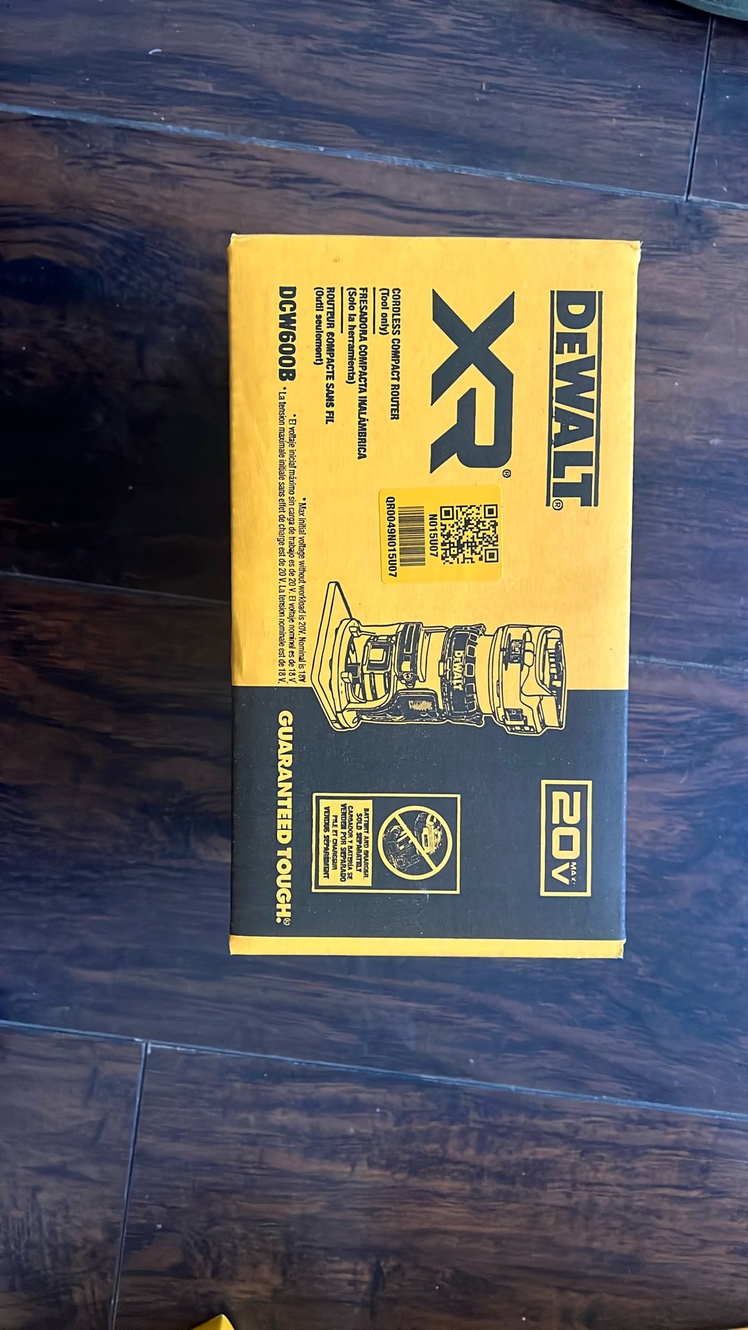 DeWalt Cordless Compact Router Tool Only
