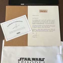 Star Wars Episode 1 Lithograph 3439/4000