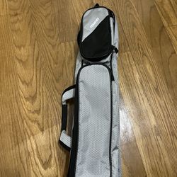 pool cue case 2x2 pool stick case holds 2 sticks with 2 accessory zipper pocket