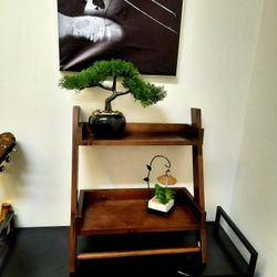 Rustic Ladder Shelf New In Box 