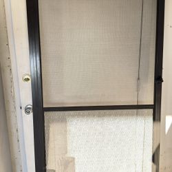 Metal Frame Screen Door