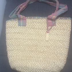 Ralph Lauren Straw Tote Bag