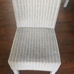 4 Wicker Chairs 