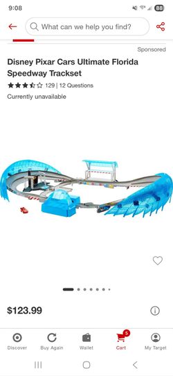 Disney pixar cars racetrack