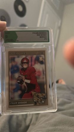 Tyler Shough 2025 Score Rookie Card #71 Graded 9